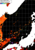NOAA人工衛星画像:日本海, パス=20240719 13:33 UTC