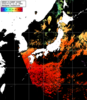 NOAA人工衛星画像:日本全域, パス=20240720 11:16 UTC