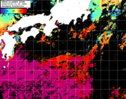 NOAA人工衛星画像:黒潮域, パス=20240720 11:16 UTC
