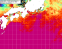 NOAA人工衛星画像:黒潮域, 1週間合成画像(2024/07/14～2024/07/20UTC)