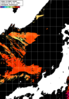 NOAA人工衛星画像:日本海, パス=20240720 01:57 UTC