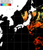 NOAA人工衛星画像:日本全域, パス=20240721 10:25 UTC