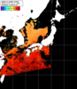 NOAA人工衛星画像:日本全域, パス=20240721 12:37 UTC