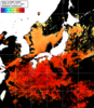 NOAA人工衛星画像:日本全域, パス=20240721 13:07 UTC