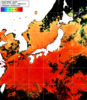 NOAA人工衛星画像:日本全域, 1日合成画像(2024/07/21UTC)