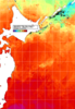 NOAA人工衛星画像:親潮域, 1週間合成画像(2024/07/15～2024/07/21UTC)