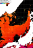 NOAA人工衛星画像:日本海, パス=20240721 12:05 UTC