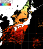 NOAA人工衛星画像:日本全域, パス=20240722 00:29 UTC