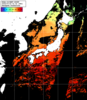 NOAA人工衛星画像:日本全域, パス=20240722 01:32 UTC