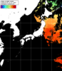NOAA人工衛星画像:日本全域, パス=20240722 10:13 UTC