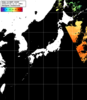 NOAA人工衛星画像:日本全域, パス=20240722 11:17 UTC