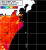 NOAA人工衛星画像:神奈川県近海, パス=20240722 00:29 UTC