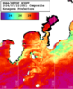 NOAA人工衛星画像:沿岸～伊豆諸島, 1日合成画像(2024/07/22UTC)