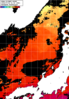 NOAA人工衛星画像:日本海, パス=20240722 01:32 UTC