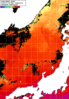 NOAA人工衛星画像:日本海, 1日合成画像(2024/07/22UTC)