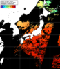 NOAA人工衛星画像:日本全域, パス=20240723 01:19 UTC