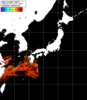 NOAA人工衛星画像:日本全域, パス=20240723 14:25 UTC