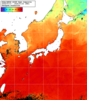 NOAA人工衛星画像:日本全域, 1週間合成画像(2024/07/17～2024/07/23UTC)