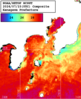 NOAA人工衛星画像:沿岸～伊豆諸島, 1日合成画像(2024/07/23UTC)