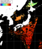 NOAA人工衛星画像:日本全域, パス=20240724 00:04 UTC