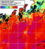 NOAA人工衛星画像:神奈川県近海, 1日合成画像(2024/07/24UTC)