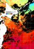 NOAA人工衛星画像:親潮域, 1日合成画像(2024/07/24UTC)