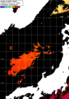 NOAA人工衛星画像:日本海, パス=20240724 01:07 UTC
