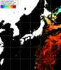 NOAA人工衛星画像:日本全域, パス=20240725 00:55 UTC
