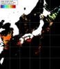 NOAA人工衛星画像:日本全域, パス=20240725 02:35 UTC