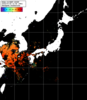 NOAA人工衛星画像:日本全域, パス=20240725 13:59 UTC