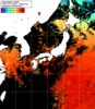 NOAA人工衛星画像:日本全域, 1日合成画像(2024/07/25UTC)
