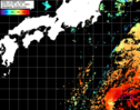 NOAA人工衛星画像:黒潮域, パス=20240725 00:55 UTC