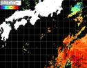 NOAA人工衛星画像:黒潮域, パス=20240725 12:17 UTC