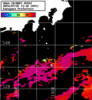 NOAA人工衛星画像:神奈川県近海, パス=20240726 13:46 UTC
