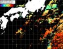 NOAA人工衛星画像:黒潮域, パス=20240725 23:40 UTC