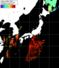 NOAA人工衛星画像:日本全域, パス=20240727 01:08 UTC