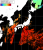 NOAA人工衛星画像:日本全域, 1日合成画像(2024/07/27UTC)