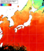 NOAA人工衛星画像:日本全域, 1週間合成画像(2024/07/21～2024/07/27UTC)