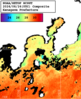 NOAA人工衛星画像:沿岸～伊豆諸島, 1日合成画像(2024/08/24UTC)