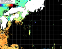 NOAA人工衛星画像:黒潮域, パス=20240930 13:21 UTC