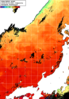 NOAA人工衛星画像:日本海, 1日合成画像(2024/09/30UTC)