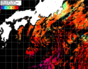 NOAA人工衛星画像:黒潮域, パス=20241002 01:33 UTC