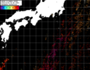 NOAA人工衛星画像:黒潮域, パス=20241003 00:48 UTC