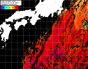 NOAA人工衛星画像:黒潮域, パス=20241003 12:43 UTC