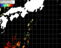 NOAA人工衛星画像:黒潮域, パス=20241004 02:49 UTC