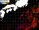 NOAA人工衛星画像:黒潮域, パス=20241005 00:06 UTC