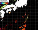 NOAA人工衛星画像:黒潮域, パス=20241005 02:36 UTC