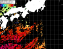 NOAA人工衛星画像:黒潮域, パス=20241005 14:00 UTC