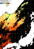 NOAA人工衛星画像:日本海, パス=20241005 14:00 UTC