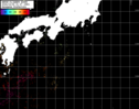 NOAA人工衛星画像:黒潮域, パス=20241006 01:27 UTC